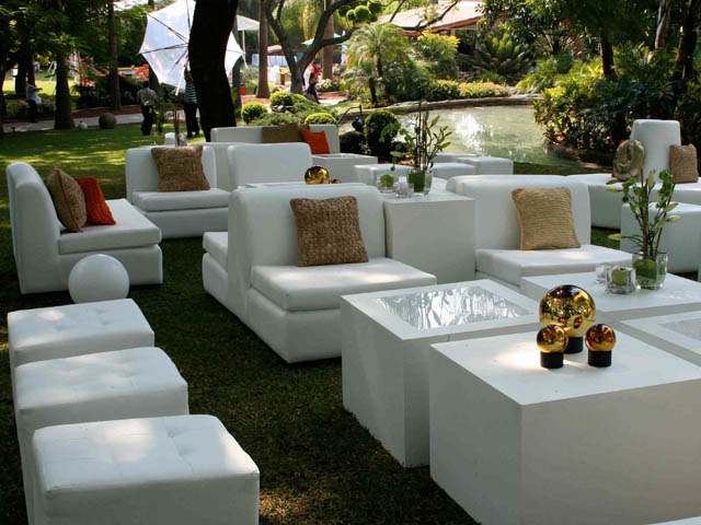 Renta de salas y muebles lounge